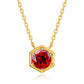 CLARA | BIRTHSTONE GOLD PENDANT