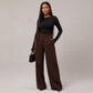 VINCENZA | LOOSE STRAIGHT-LEG PANTS