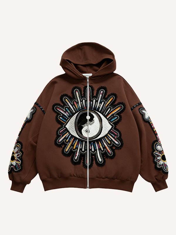 TERRA | RELAXED PRINT FLEECE
