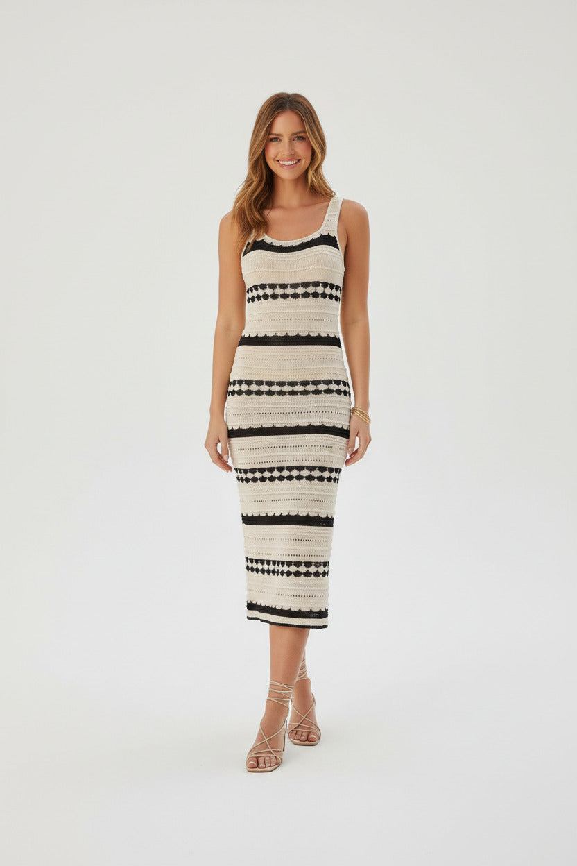 HERA | KNIT STRIPE MAXI