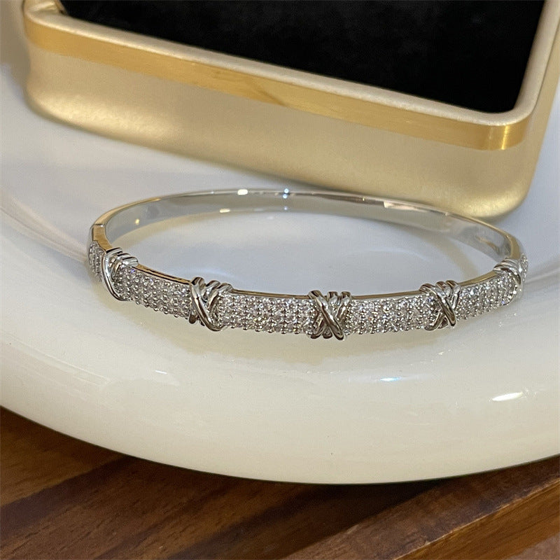 BAMBOO | FULL DIAMOND BAMBOO BRACELET