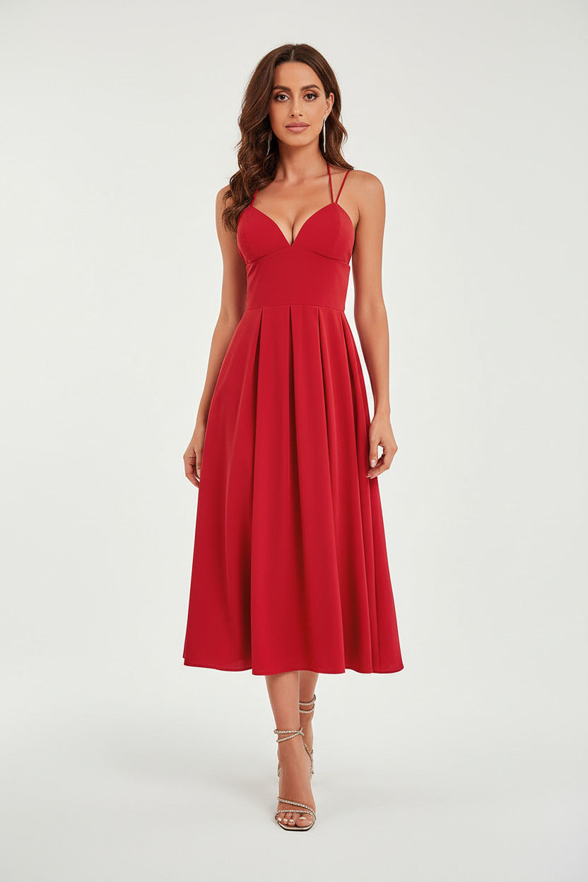 TESSA | COLORBLOCK SWING DRESS