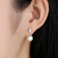 OPHELIA | SHELL PEARL STUDS