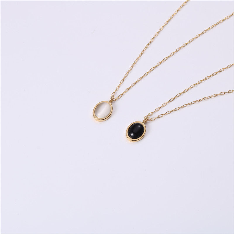 LUNA | CLAVICLE STEEL CHAIN