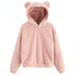COSY | SOFT-TEXTURE "AURICLE" HOODIE