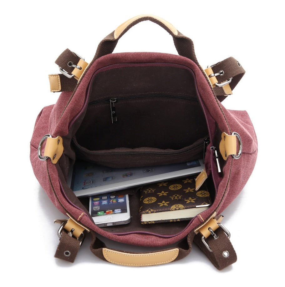 CANVAS | VINTAGE CANVAS STUDENT BAG