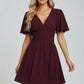 VIVI | BUTTERFLY SLEEVE DRESS