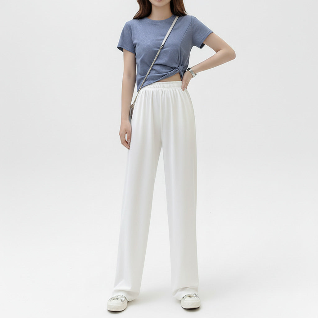EDEN | FLUID WIDE-LEG PANTS
