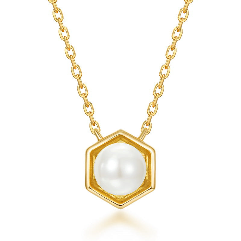 CLARA | BIRTHSTONE GOLD PENDANT