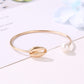 CHLOE | PEARL OPEN BANGLE