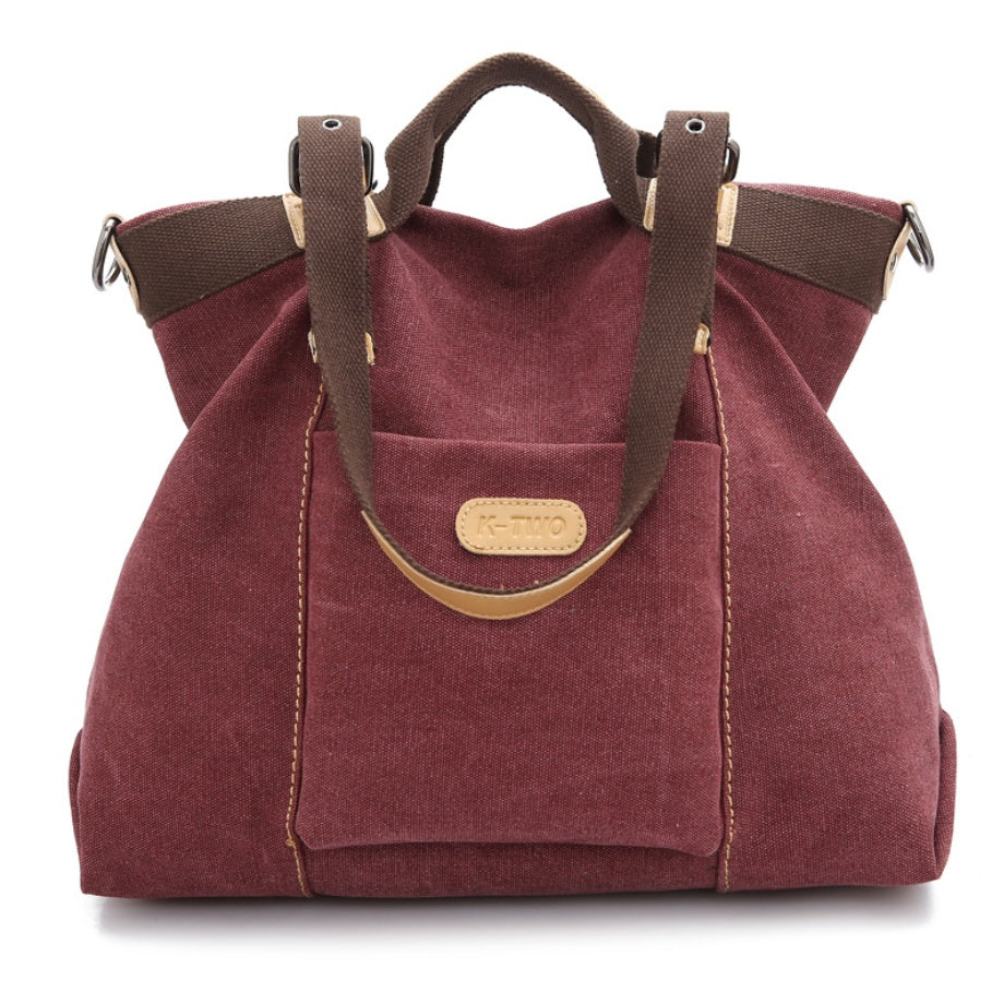 CANVAS | VINTAGE CANVAS STUDENT BAG