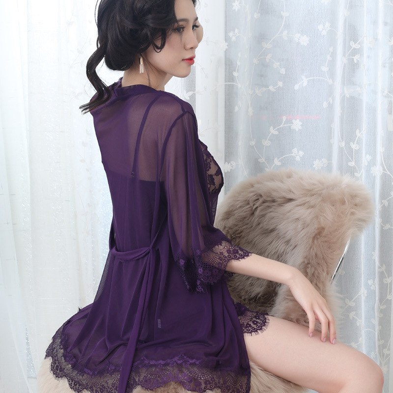 ELISE | SATIN NIGHTDRESS SET