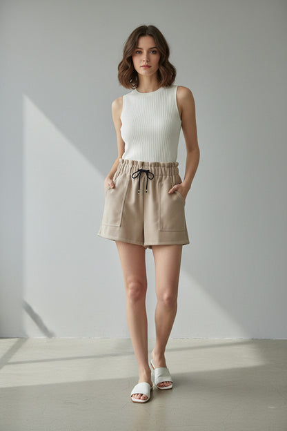 BELLA | WOOLEN SHORTS