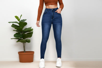 CELIA | THERMAL SKINNY JEANS