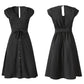 ELODIE | BUTTONED A-LINE MIDI