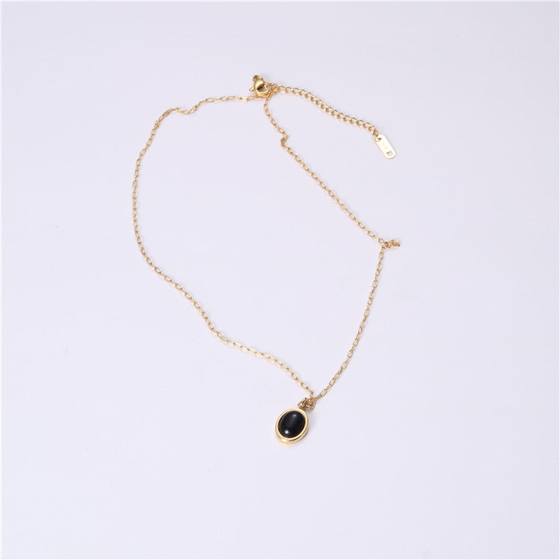LUNA | CLAVICLE STEEL CHAIN