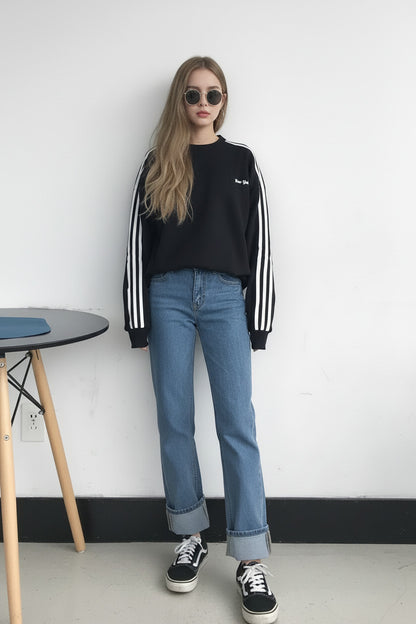 DARIA | EMERALD STRIPES