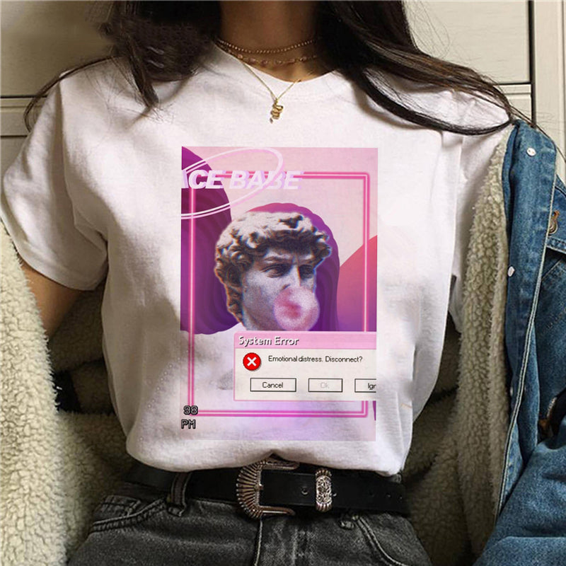 DIANA | ARTISTIC PORTRAIT PRINTED TEE