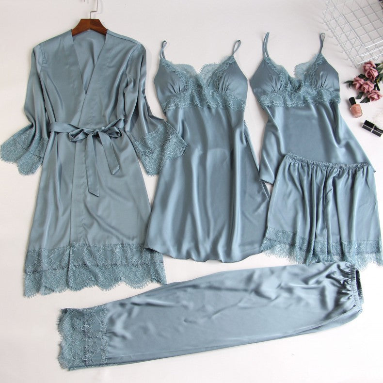 VIVIENNE | LACE NIGHTGOWN FIVE SET