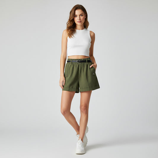 ALMA | CURLED HOT PANTS