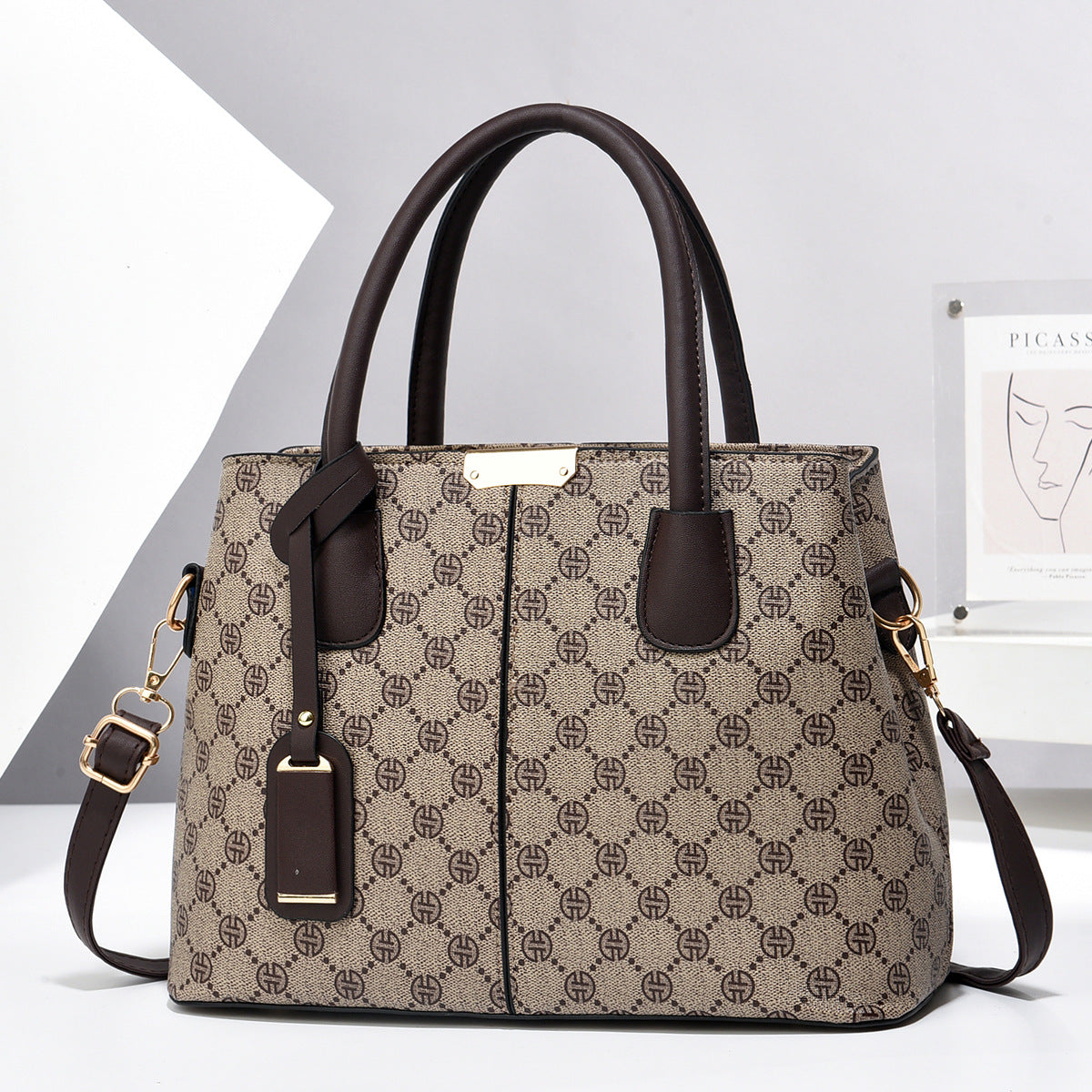 AURORA | MULTI-TONE LEATHER TOTE