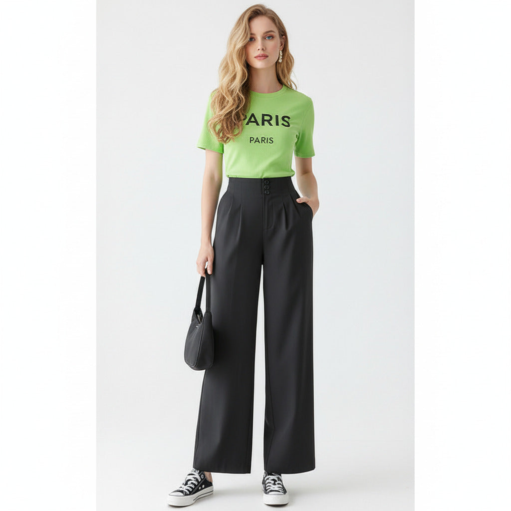 ADÈLE | CASUAL WIDE PANTS