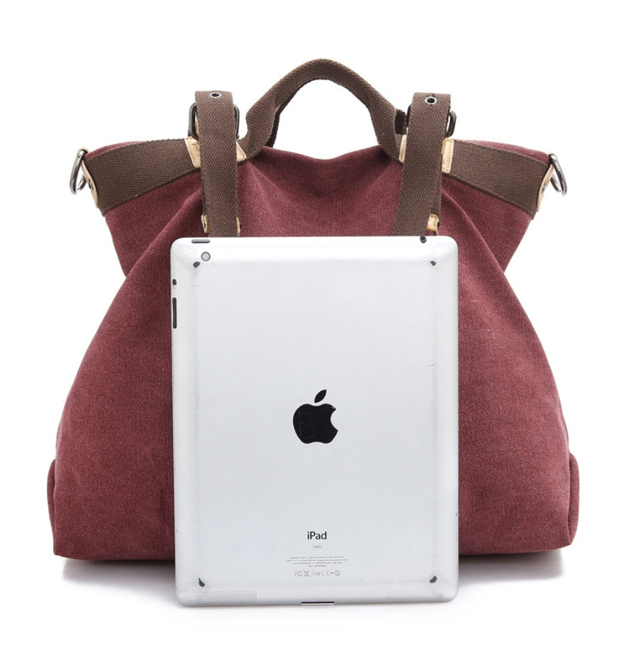 CANVAS | VINTAGE CANVAS STUDENT BAG
