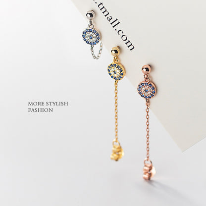 BLUE | DEVIL EYE BLUE DIAMOND STUDS