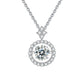 ARIA | MOISSANITE WHEEL PENDANT