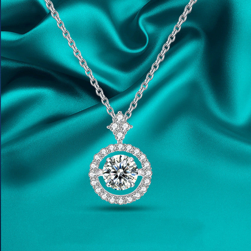 ARIA | MOISSANITE WHEEL PENDANT