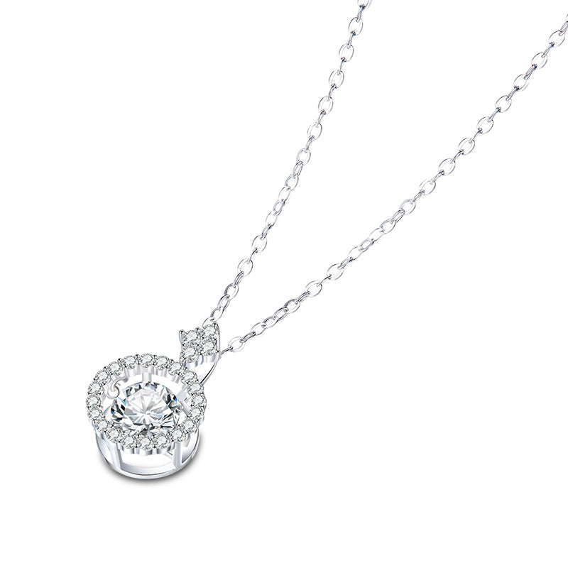 ARIA | MOISSANITE WHEEL PENDANT
