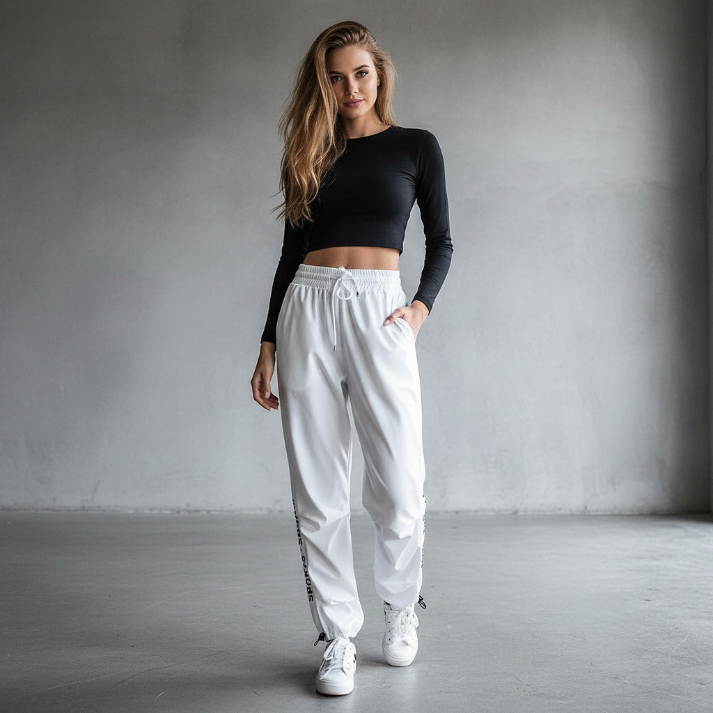 RAYA | PRINTED TRACK PANTS