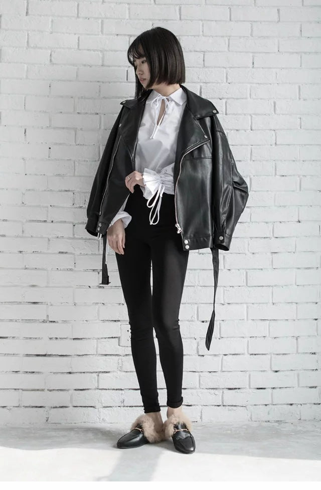 ROXY | MOTO LEATHER JACKET