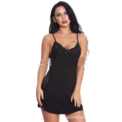 HANA | HALTER LACE MODAL SET