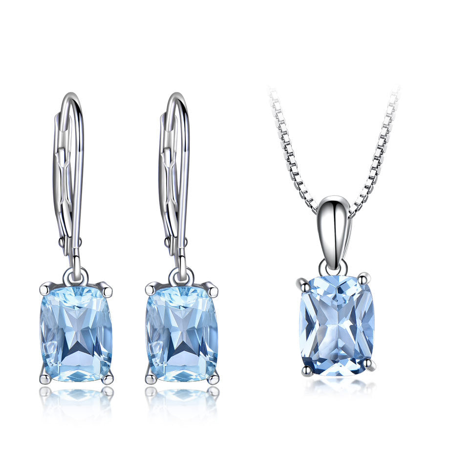 SKY | BLUE TOPAZ PENDANT SET