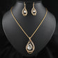 CRYSTAL | DOUBLE DROP CRYSTAL SET