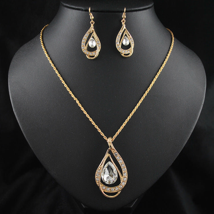 CRYSTAL | DOUBLE DROP CRYSTAL SET