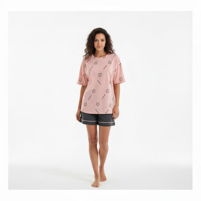 DAISY | SHORT SLEEVE LOUNGE SET