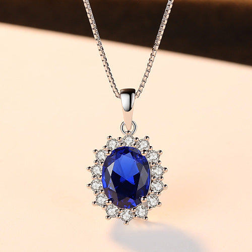 INDIGO | KASHMIR BLUE VELVET PENDANT