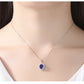 INDIGO | KASHMIR BLUE VELVET PENDANT