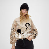 LUNA | RABBIT HAIR TEXTURE LUXE TOP