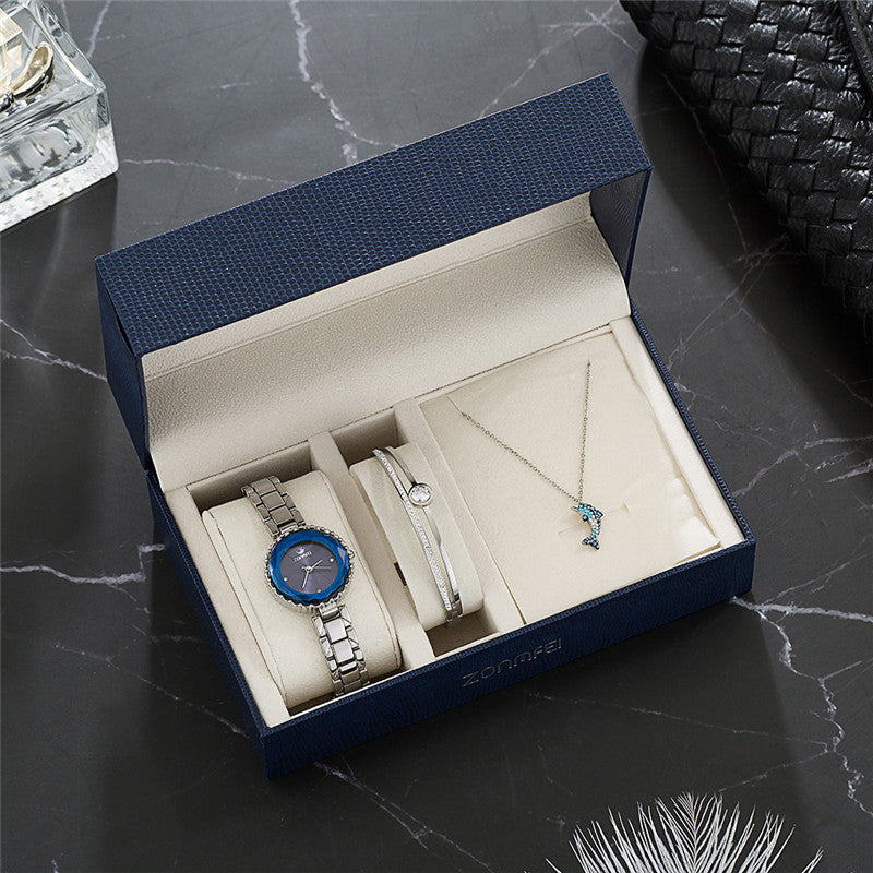 VALENTINA | ZIRCON STEEL WATCH