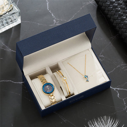 VALENTINA | ZIRCON STEEL WATCH