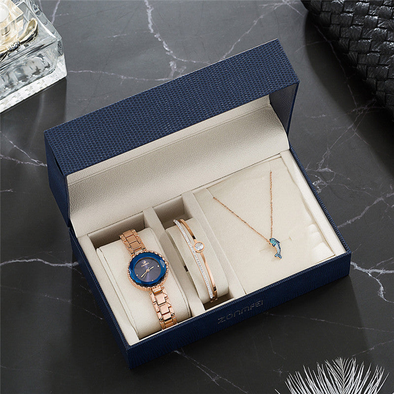 VALENTINA | ZIRCON STEEL WATCH