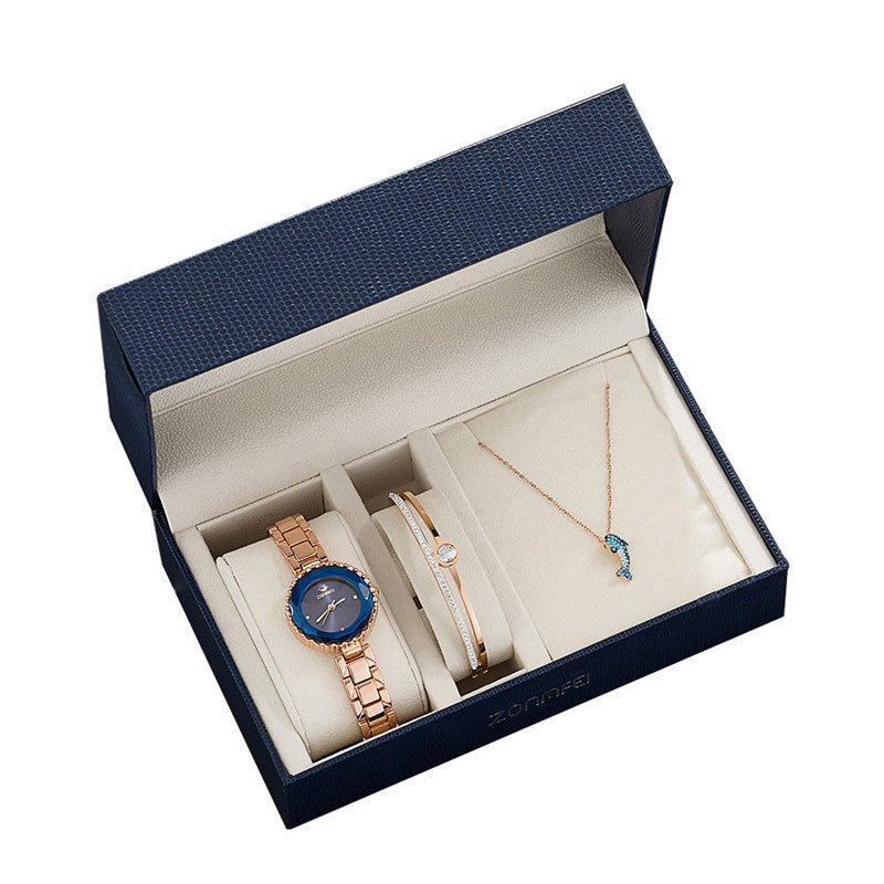 VALENTINA | ZIRCON STEEL WATCH