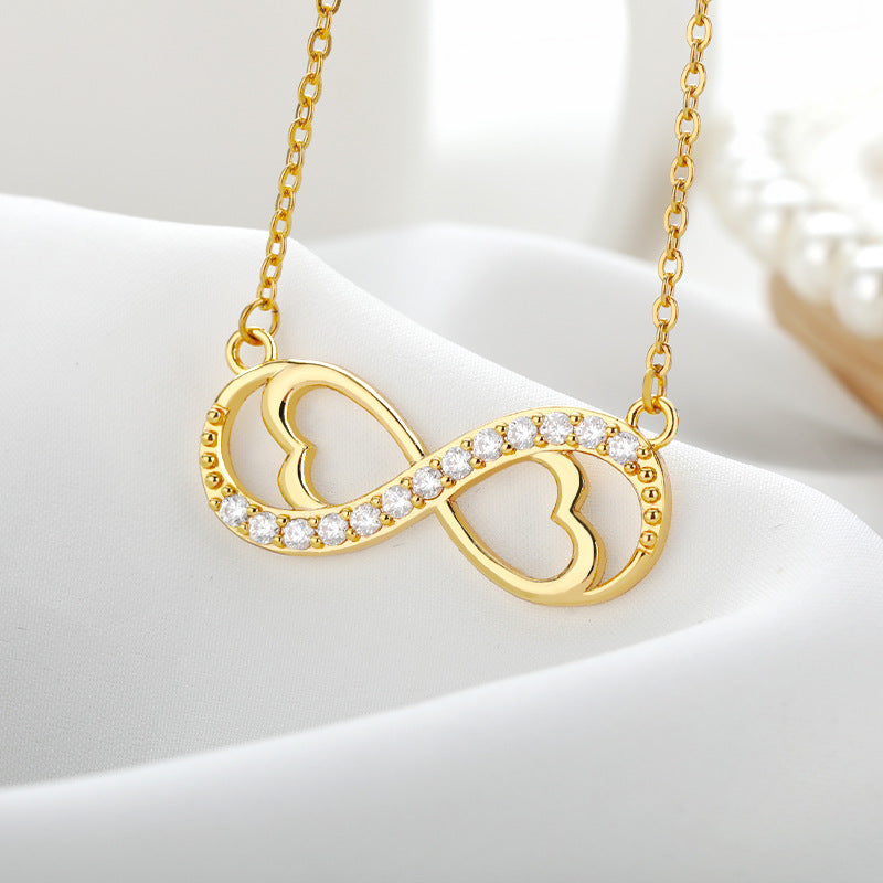 AMARA | INFINITY HEART PENDANT