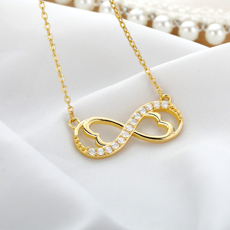 AMARA | INFINITY HEART PENDANT