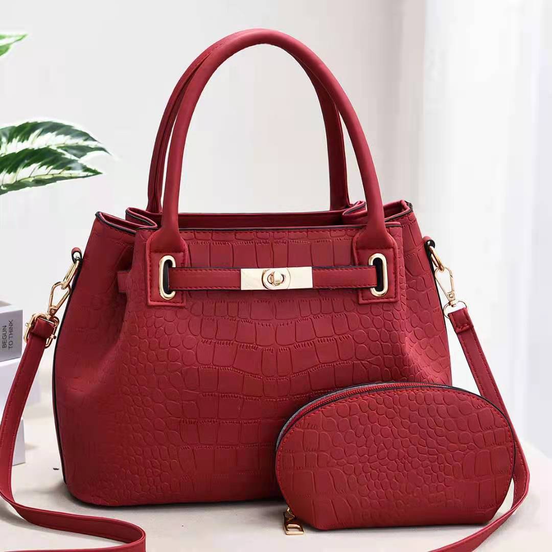 BIG | LARGE PU SHOULDER BAG
