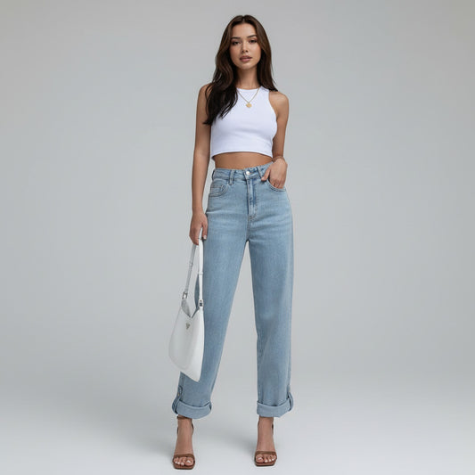 IRIS | LOOSE WIDE-LEG DENIM