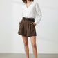 JULES | CHAIN BELTED SHORTS